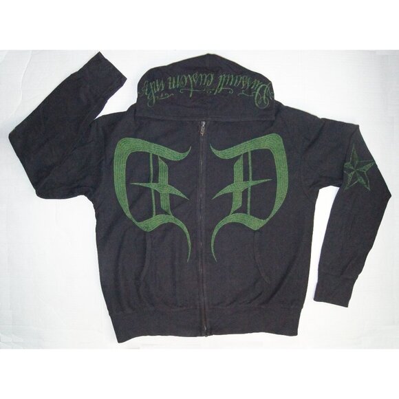 Dussault Green D's Hoodie - Picture 1 of 12